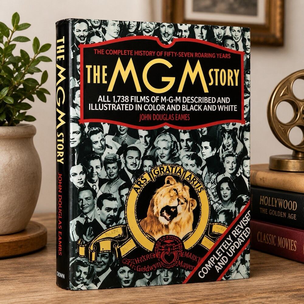 The MGM Story by John Douglas Eames - Hardcover Complete History Of Fifty Years - Picture 2 of 10
